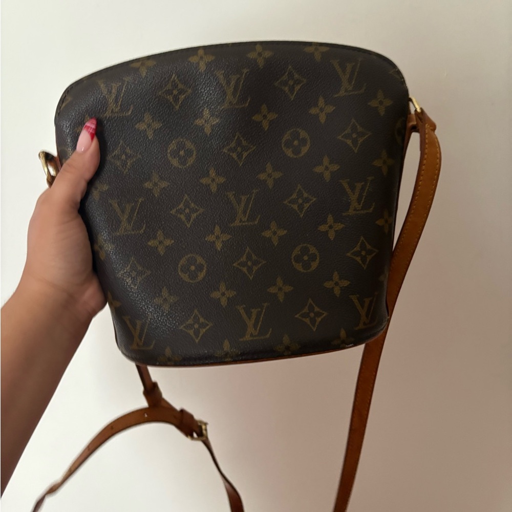 Louis Vuitton Brown Monogram Drout Crossbody Bag